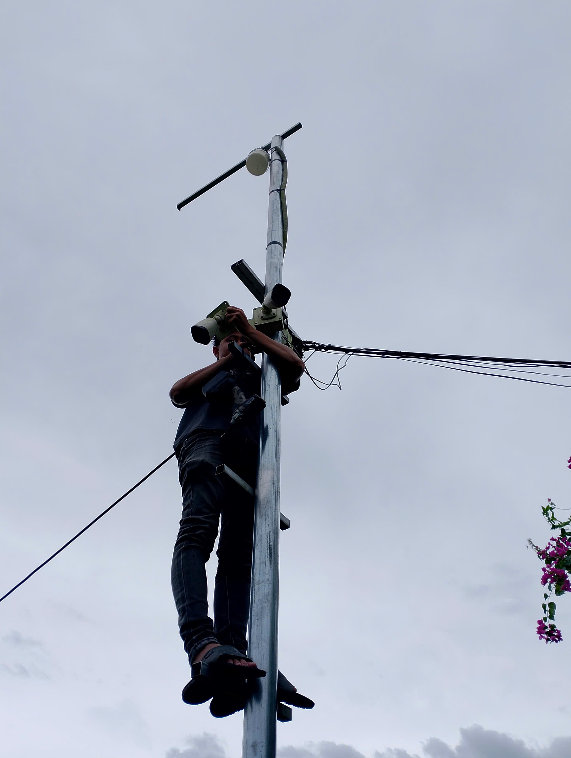 DỰ ÁN LẮP ĐẶT CAMERA & ĐI LẠI HỆ THỐNG ĐƯỜNG DÂY CŨ TẠI "HÒN GIAO" – NHA TRANG